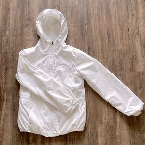 White never worn Columbia jacket